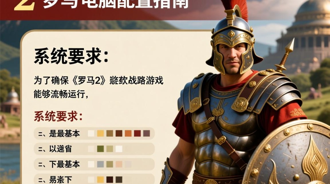 罗马2电脑配置要求揭秘，是电脑太卡还是游戏太硬核？