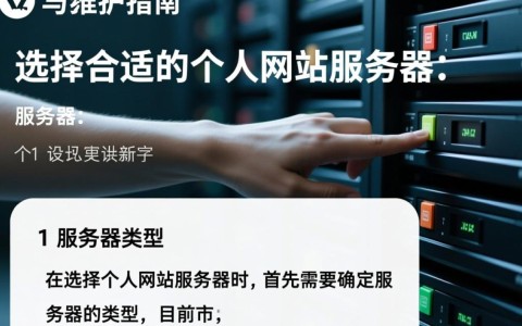 个人网站服务器选择标准是什么？如何优化性能和安全性？