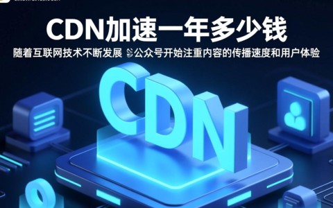 公众号cdn加速价格一年到底需要花多少钱？性价比如何？