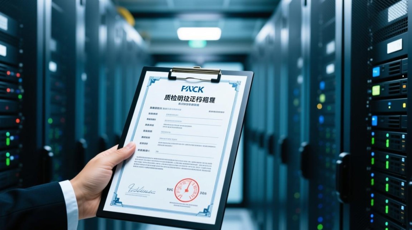 服务器质检证明包含哪些关键检测项目？