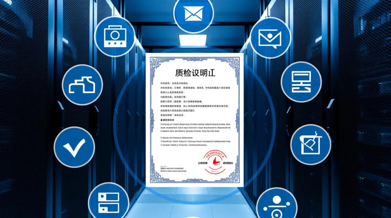 服务器质检证明包含哪些关键检测项目？