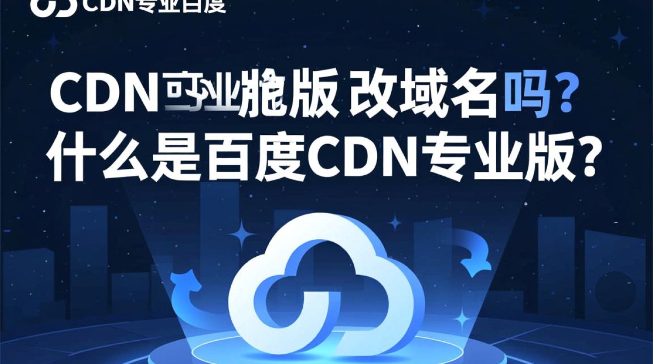 百度CDN专业版域名修改限制及操作指南详解？