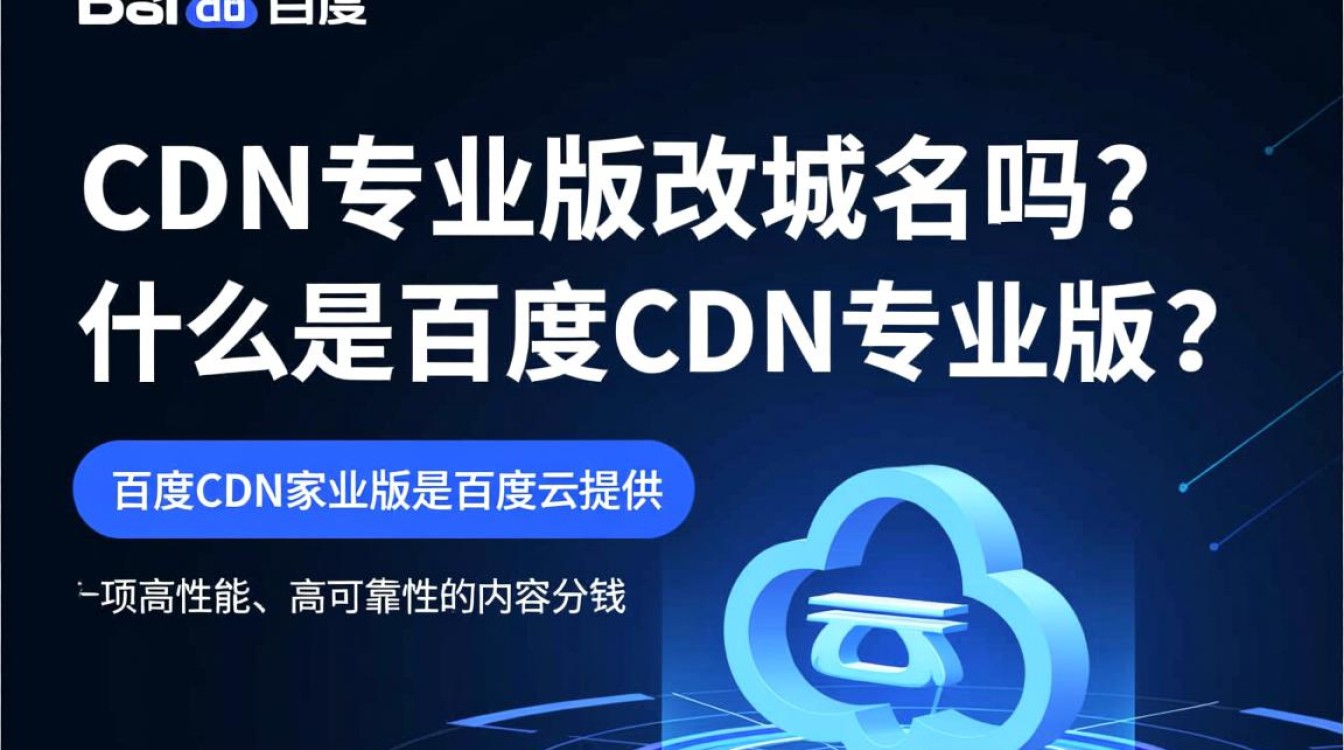百度CDN专业版域名修改限制及操作指南详解？