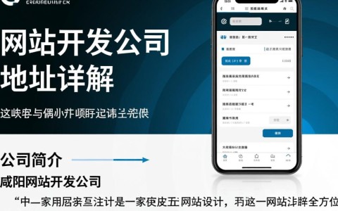 咸阳网站开发公司地址在哪里？哪家公司值得信赖？