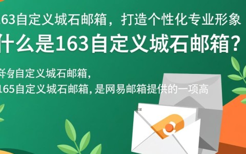 163自定义域名邮箱，如何实现个性化和安全性提升？