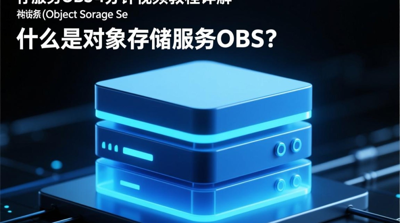 对象存储服务OBS视频教程，4分钟内如何掌握OBS场景应用？