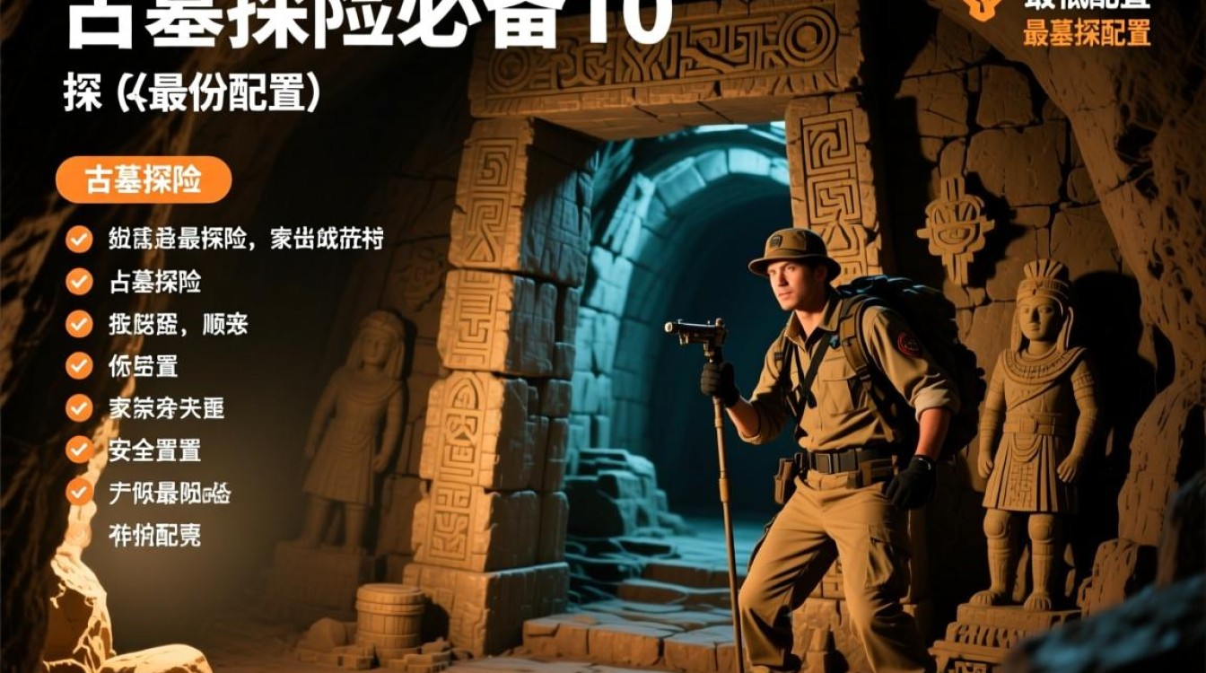 古墓探险，揭秘10件古墓挖掘必备的最低配置之谜？