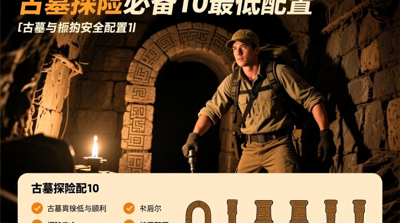 古墓探险，揭秘10件古墓挖掘必备的最低配置之谜？