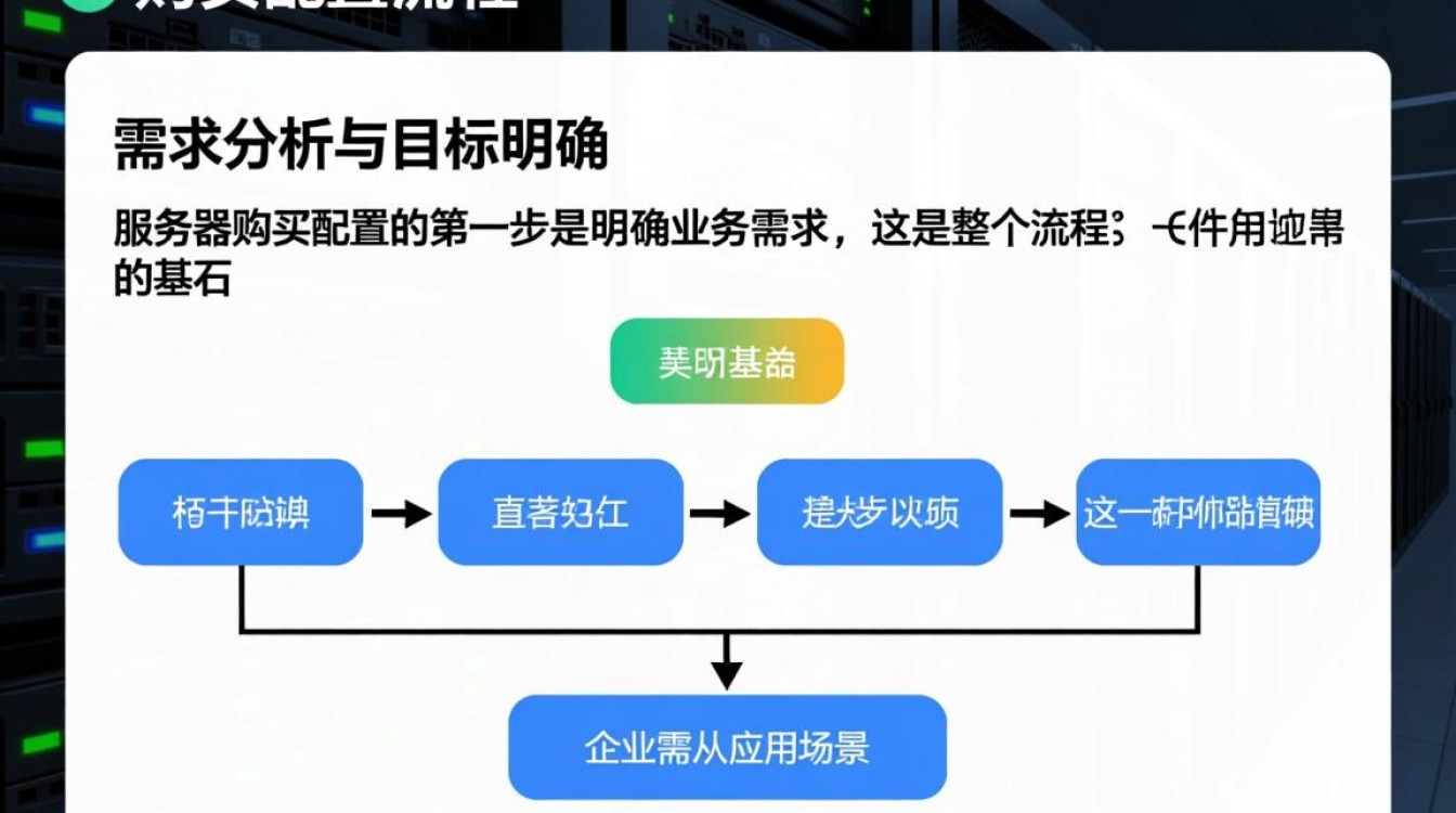 服务器购买配置流程图，如何一步步选对配置不踩坑？