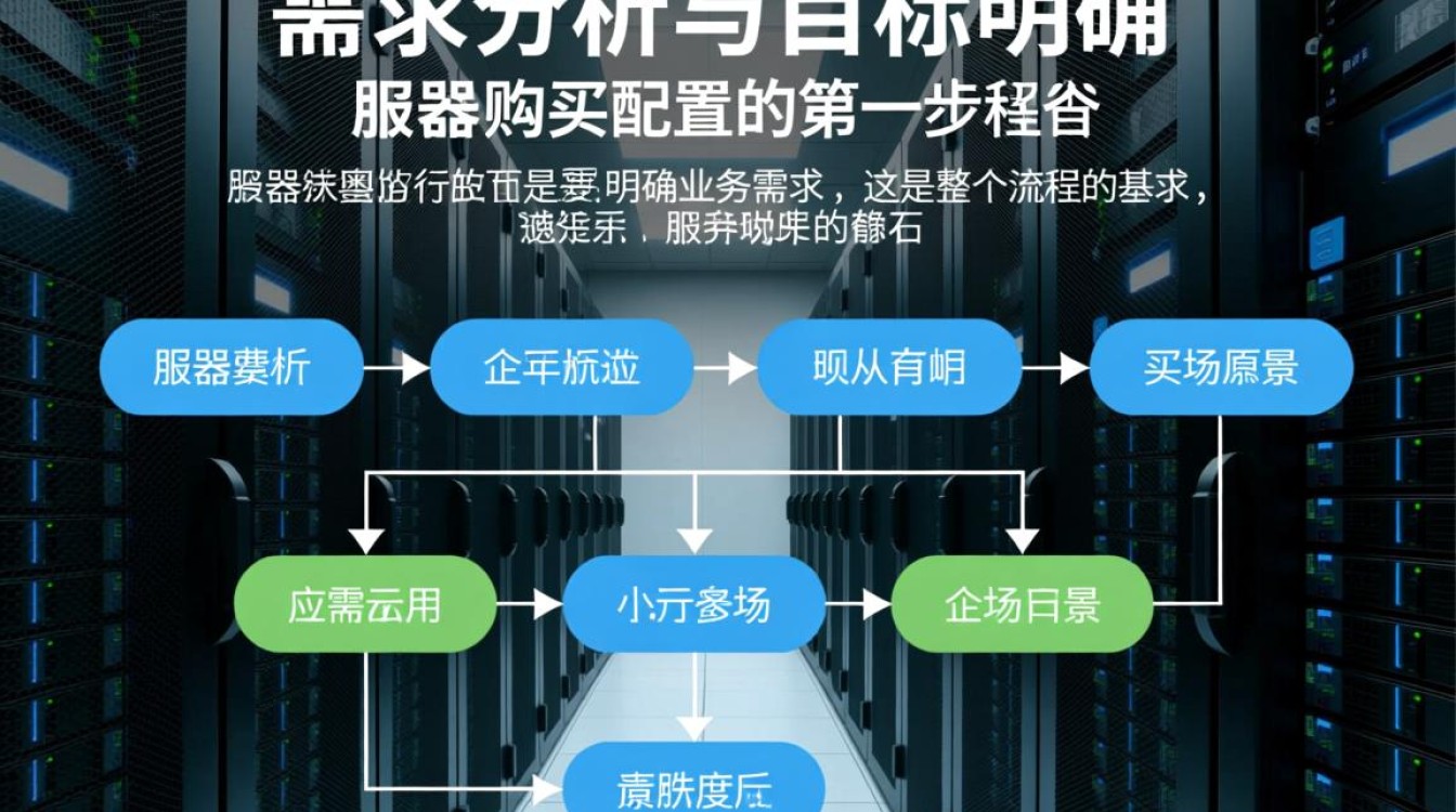 服务器购买配置流程图，如何一步步选对配置不踩坑？