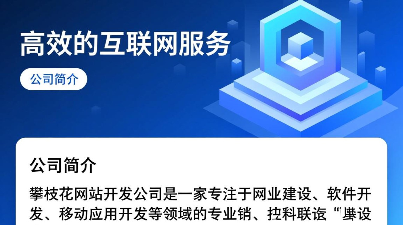 攀枝花网站开发公司哪家更专业？如何选择合适的服务商？