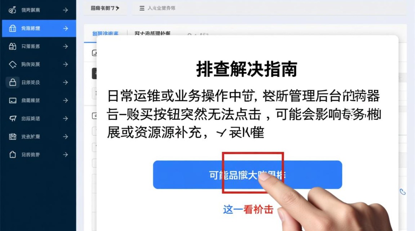 服务器购买按钮点不了了怎么办？