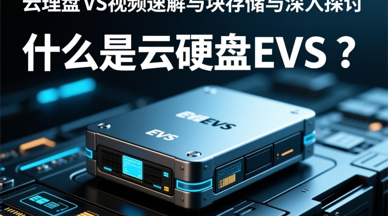 云硬盘EVS究竟是什么？揭秘块存储与磁盘的云硬盘视频速解之谜？