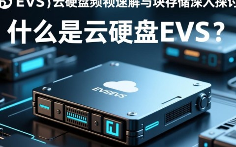云硬盘EVS究竟是什么？揭秘块存储与磁盘的云硬盘视频速解之谜？