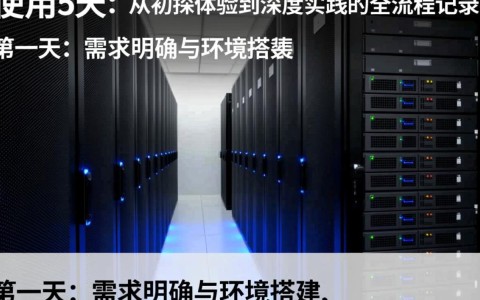 服务器试用5天，性能够用吗？