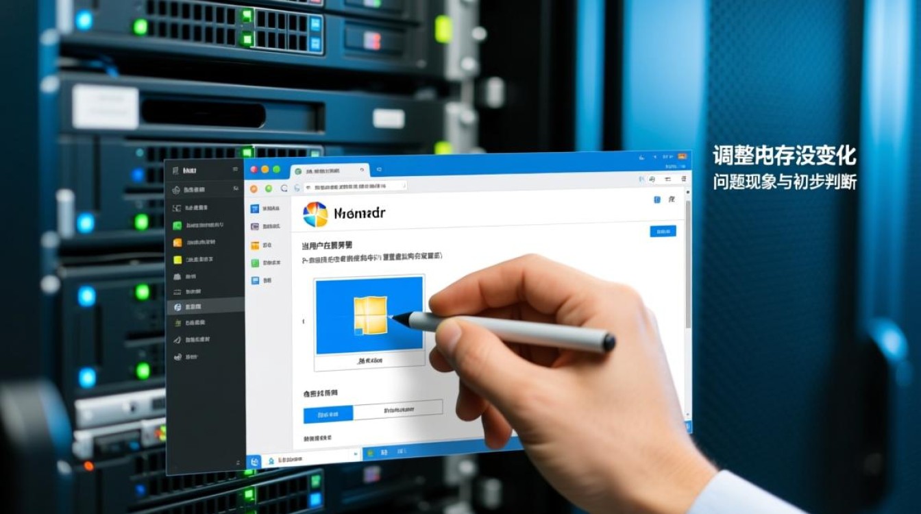服务器调整虚拟内存后没变化？设置正确吗？