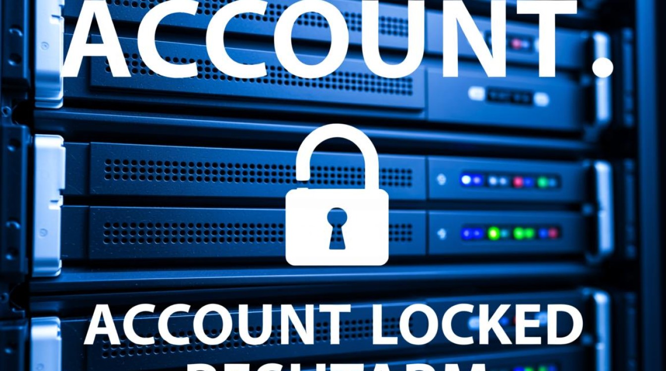 服务器账户锁定后，如何重启解锁具体步骤是什么？