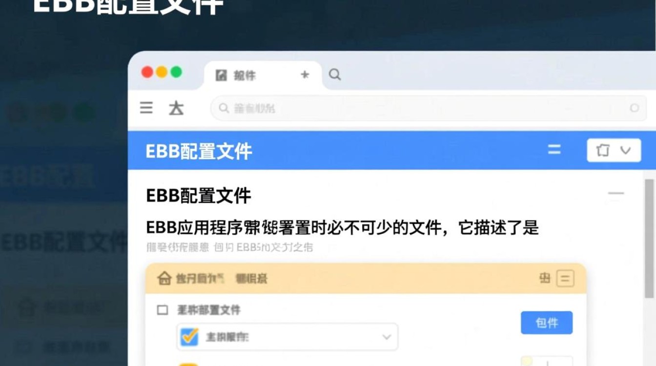 在ejb配置文件中，哪些关键配置参数是必须设置的？