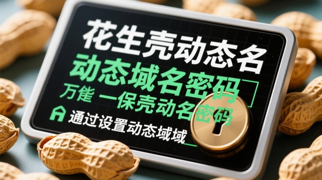 花生壳动态域名密码如何设置与安全防护？