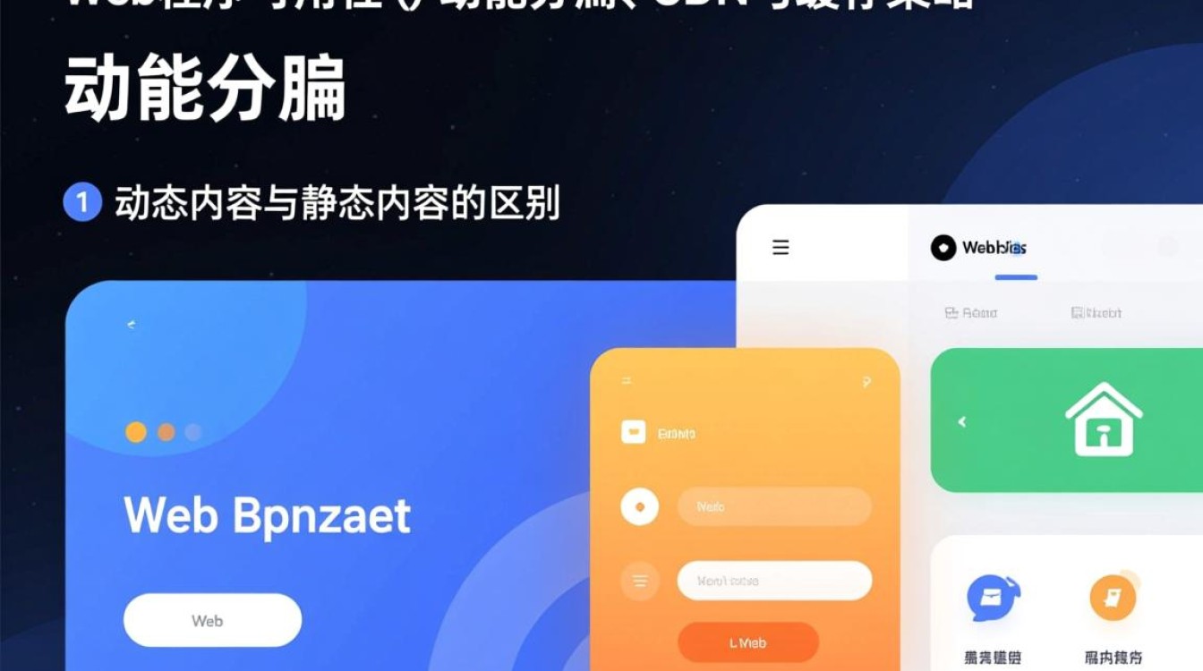如何通过动静分离、CDN和缓存策略有效提升Web程序可用性？