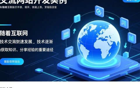 技术交流网站开发实例，这个例子有哪些独特之处？