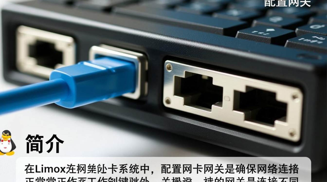 Linux配置网卡网关时，如何确保网关设置正确无误？