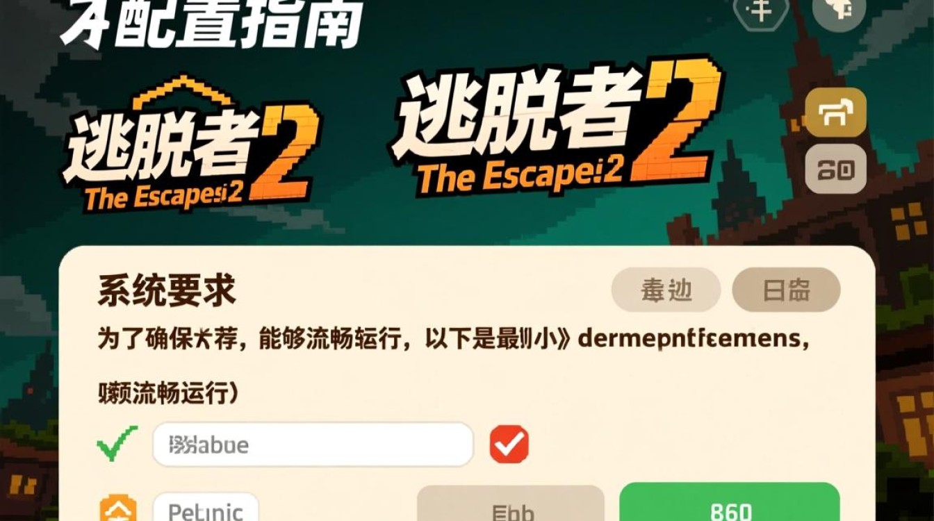 逃脱者2配置疑问，硬件需求、优化技巧与兼容性解析