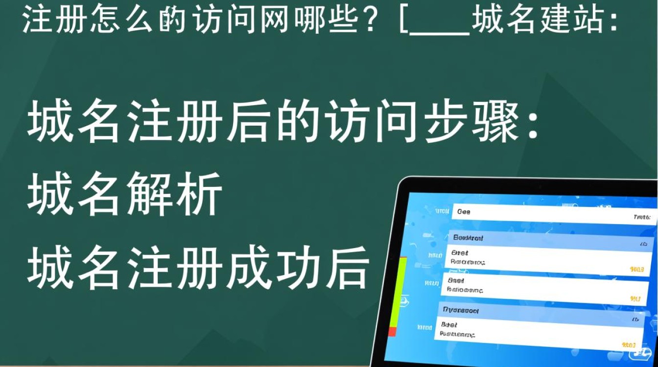 注册域名后如何访问网站？域名注册全流程详解及建站步骤？