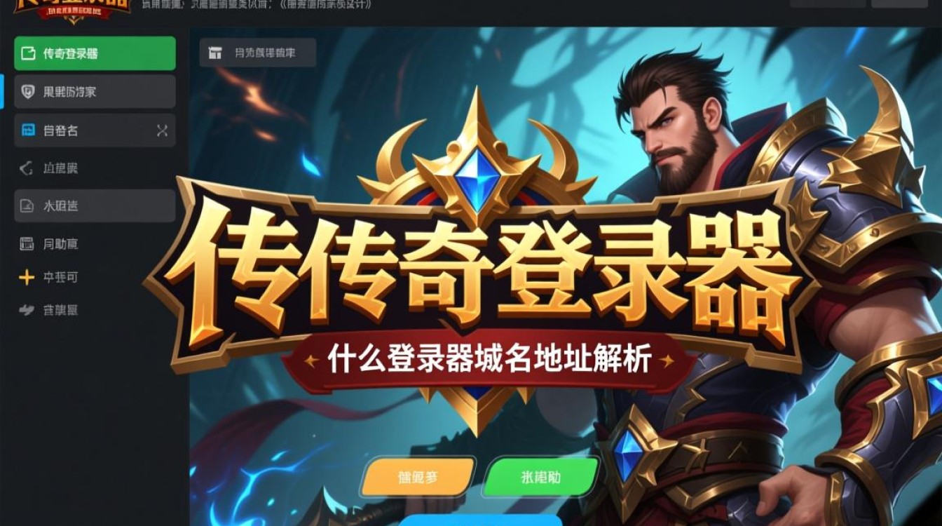 传奇登录器域名地址揭秘，这是传奇游戏官方正版吗？