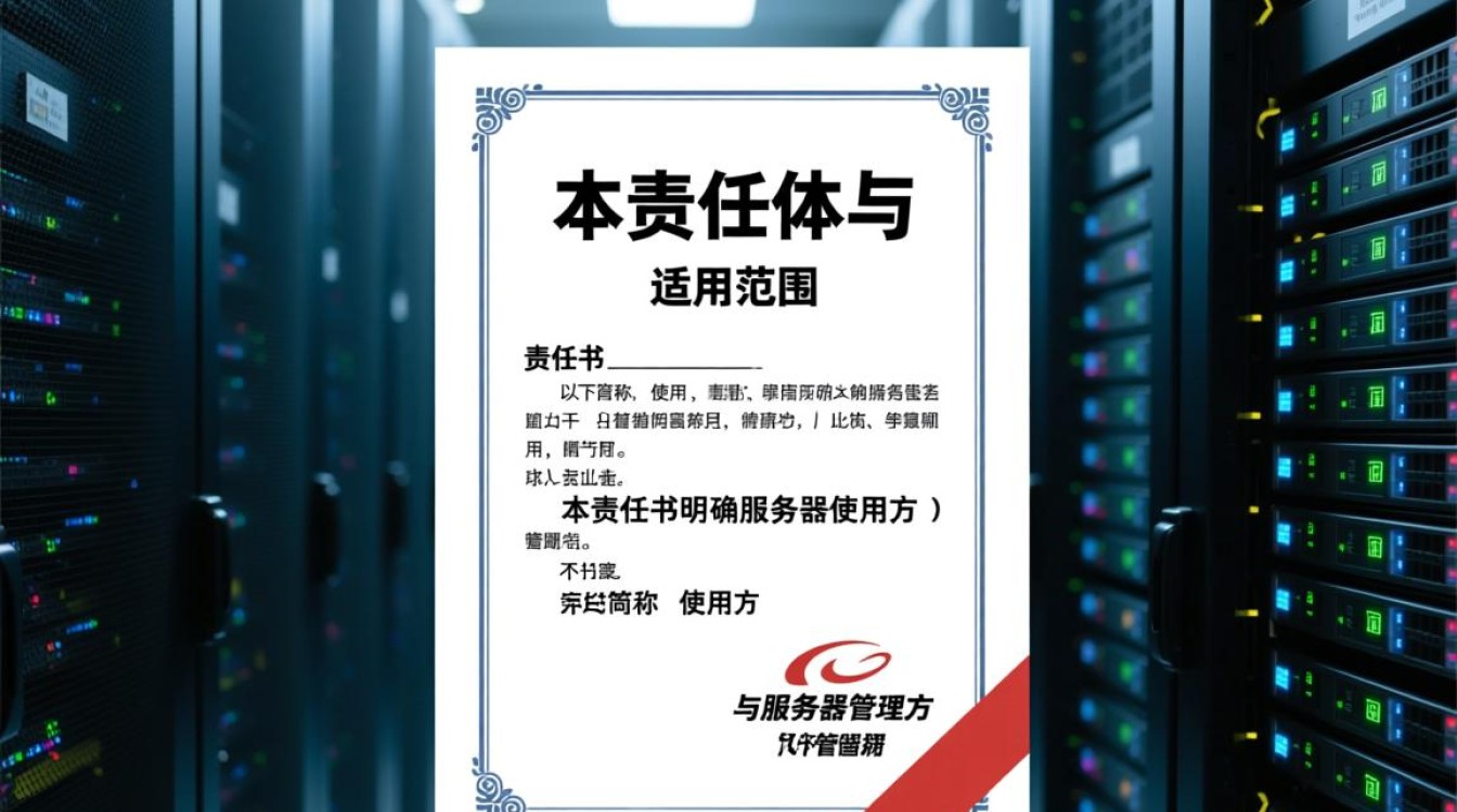 服务器责任书具体包含哪些关键责任条款？