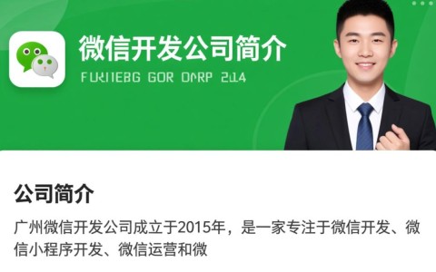 广州微信开发公司简介，如何选择靠谱的微信开发服务商？
