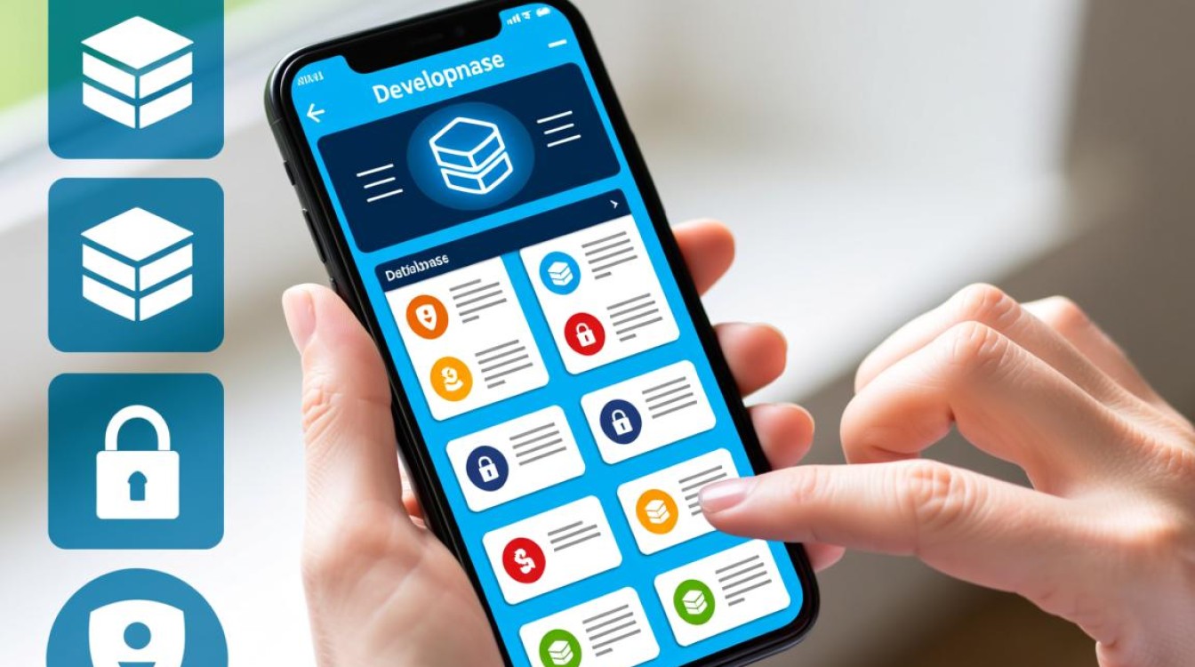 手机应用开发中，有哪些常用的数据库技术及选择标准？