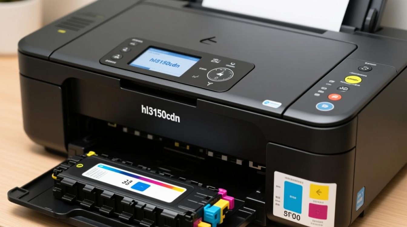 hl3150cdn换墨后为何仍不清楚显示问题，故障排查指南？