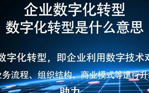 华为如何推动企业数字化转型？数字化转型究竟意味着什么？