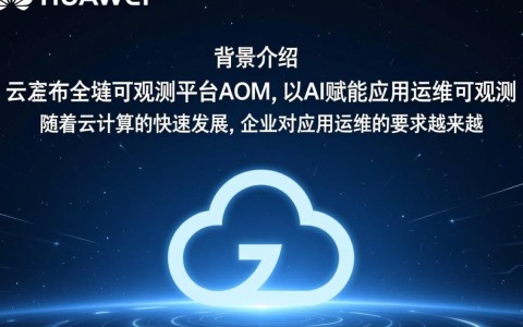 华为云AOM全栈可观测平台，AI赋能运维观测，如何引领行业变革？