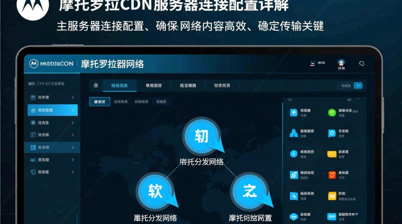 摩托罗拉cdn主服务器连接配置，如何正确高效设置？