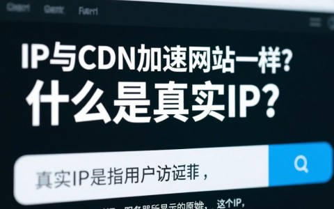 真实IP与CDN加速网站有何本质区别？两者一样吗？