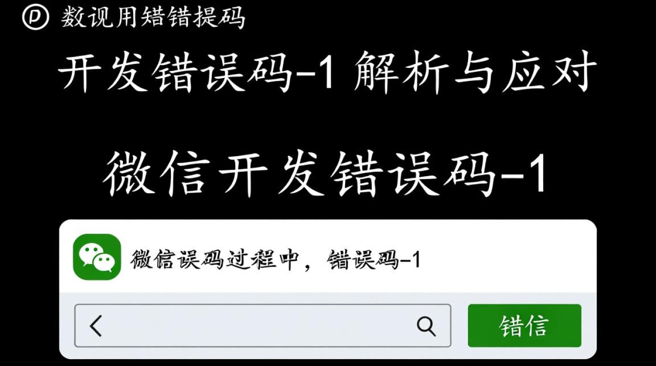 微信开发错误码-1，这是何原因导致的异常，如何解决？