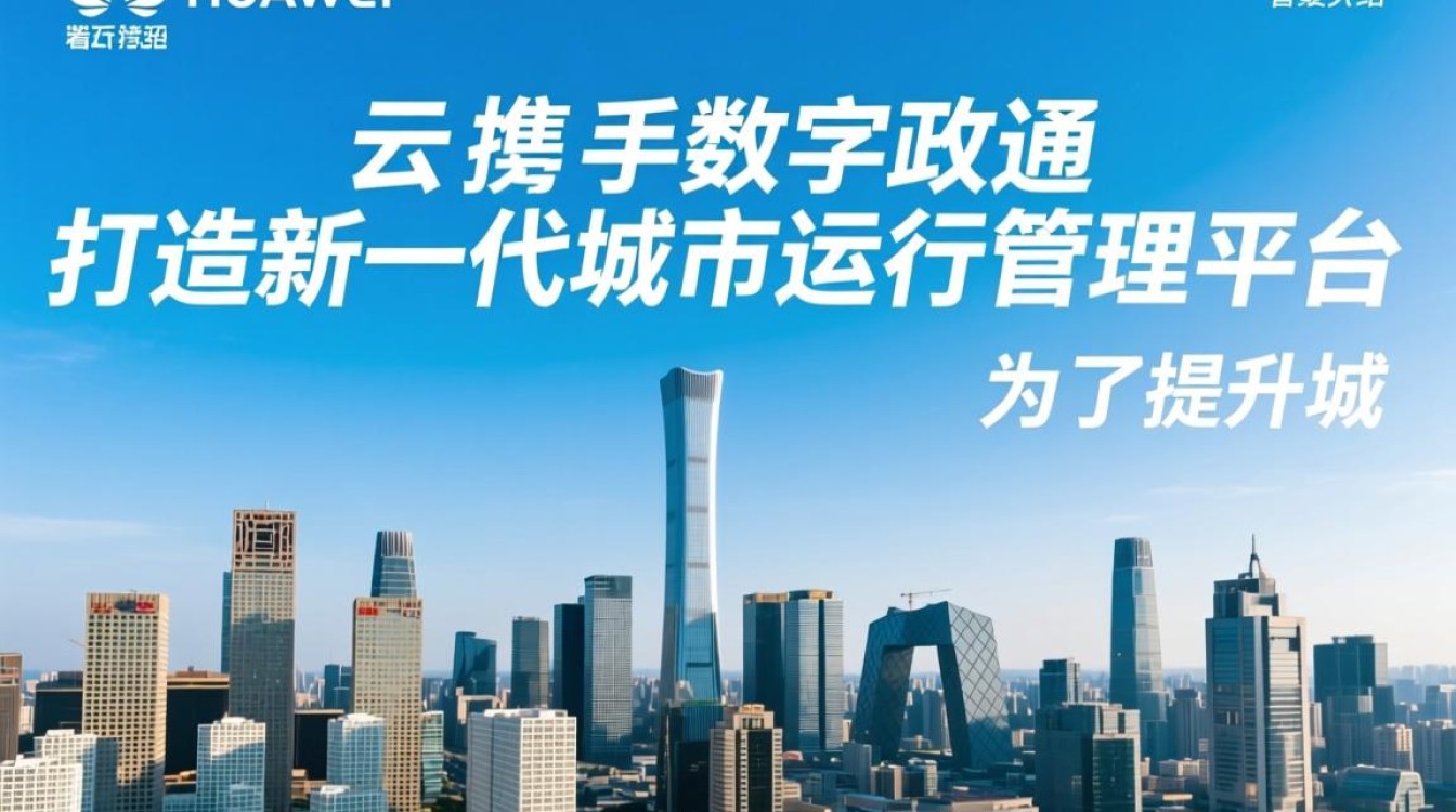 华为云与数字政通联手,新一代城市运行管理平台有何突破? 华为云与数字政通联手,新一代城市运行管理平台有何突破?