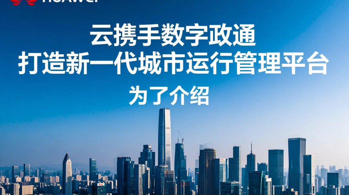 华为云与数字政通联手,新一代城市运行管理平台有何突破? 华为云与数字政通联手,新一代城市运行管理平台有何突破?