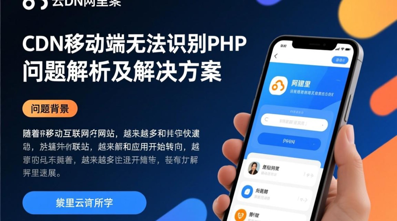 为何阿里云CDN在移动端无法识别PHP中的特定标识？