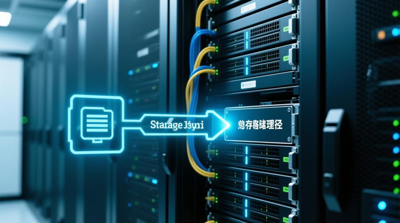 服务器如何识别存储路径的具体配置与规则？