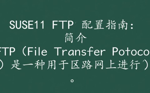 SUSE 11 FTP配置中，如何确保高效稳定运行？详细步骤与注意事项是什么？