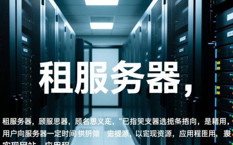 租用服务器一个月，性价比高吗？有哪些隐藏费用需要注意？