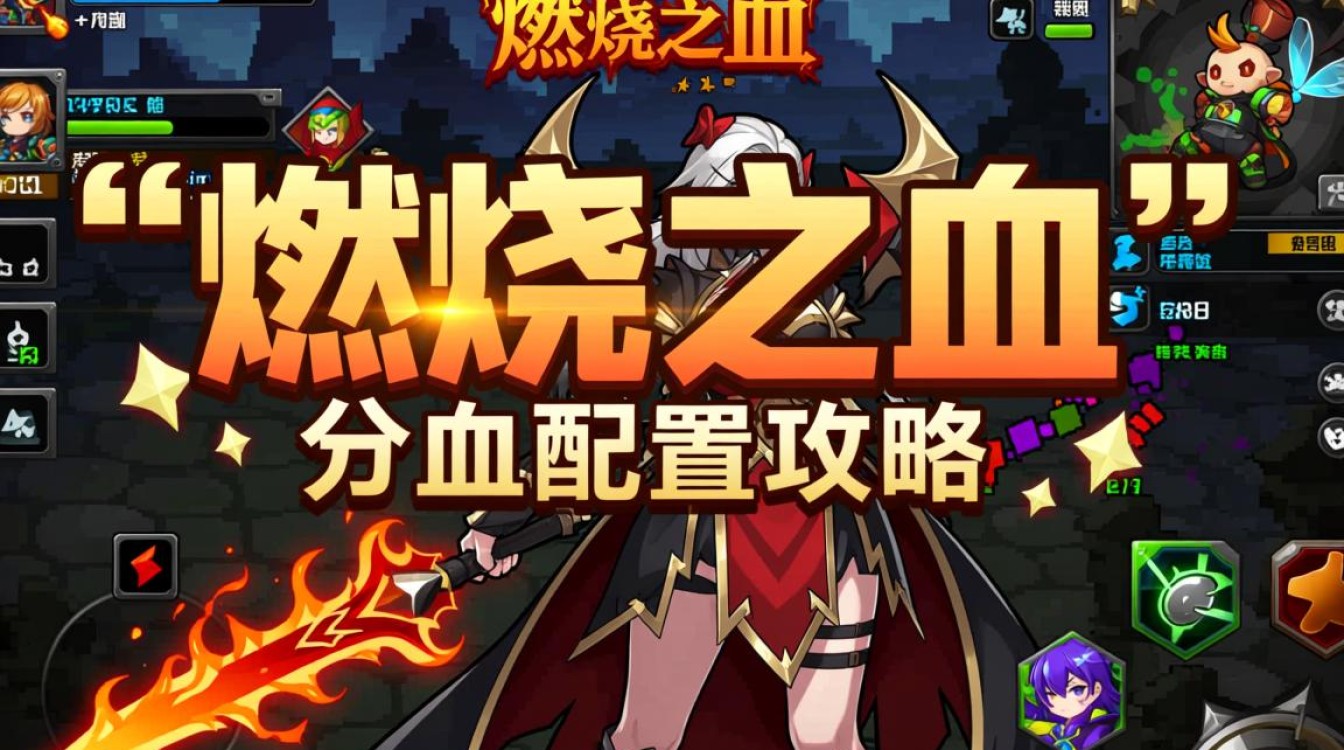 燃烧之血配置揭秘，这款游戏神秘角色如何打造？