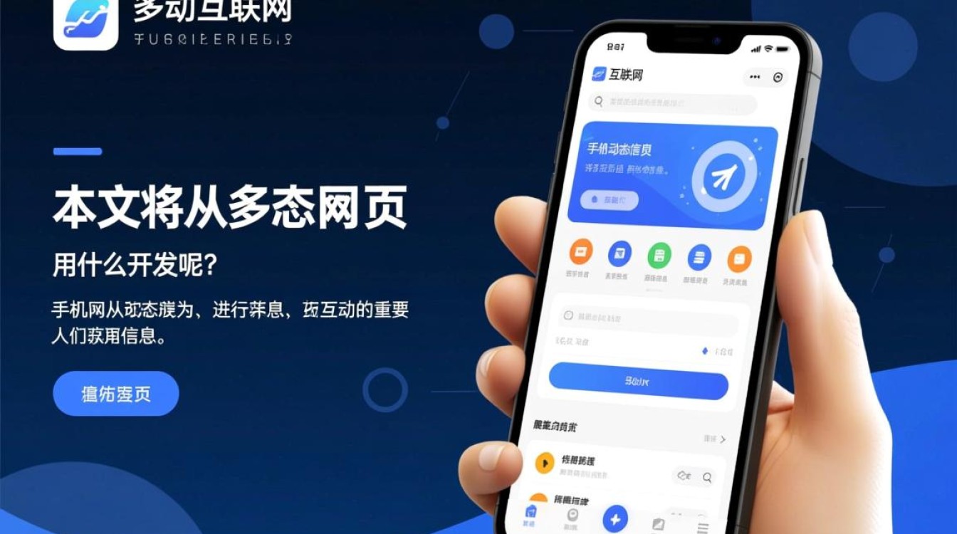 手机动态网页开发究竟需要使用哪些技术或框架？