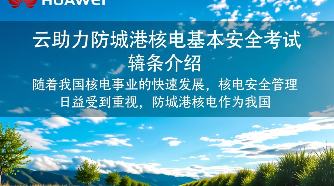 华为云助力防城港核电考试，其安全保障机制如何实现？