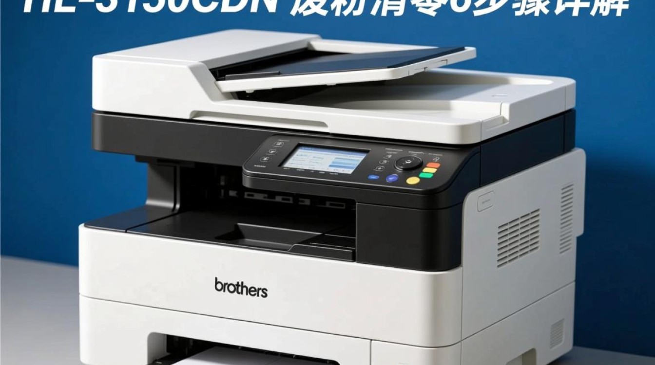 HL3150CDN兄弟打印机废粉清零6步法，为何操作后仍无效？