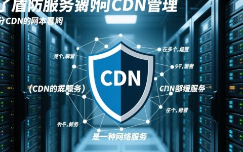 谍盾高防服务器在CDN管理中面临哪些挑战与策略？