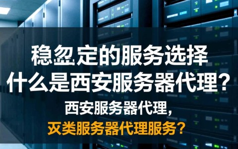 西安服务器代理，为何选择本地服务，优势何在？